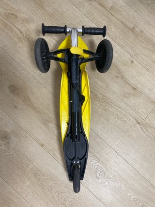 Patinete infantil 3 ruedas amarillo