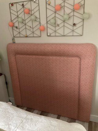 Cabecero Cama Rosa/Naranja