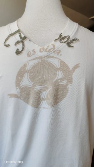 T-shirt Calvin Klein uomo bianca stampa