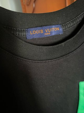 Camiseta Louis Vuitton Negra y Verde