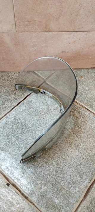 Visera protectora transparente Vintage