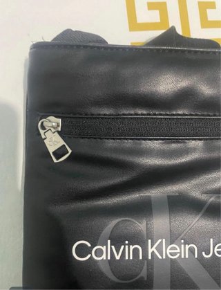 Bandolera Calvin Klein Jeans Negra Hombre