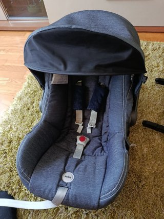 Base Isofix Inglesina + Cuco Grupo 0 Blue Jeans