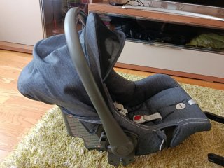 Base Isofix Inglesina + Cuco Grupo 0 Blue Jeans