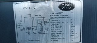 Nevera Vinos Cave Vinum
