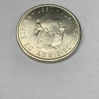 Moneda Plata 2000 Pesetas 1997 Juan Carlos I
