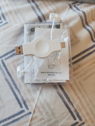 Cargador Inalámbrico Watch USB-A/USB-C