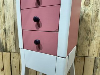 ARMARIO JOYERO ROSA 92x34x26cm