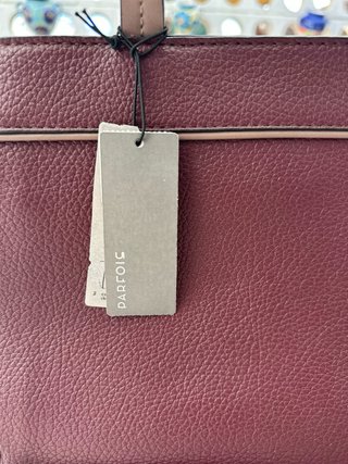 Bolso de mano Parfois borgoña