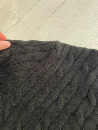 Jersey Polo Ralph Lauren Negro Cable Knit