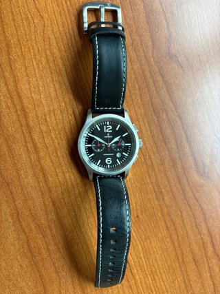 Kronos Chronograph 01.074 Acero 50M Cronógrafo