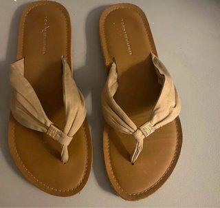 Chanclas Tommy Hilfiger Beige Mujer