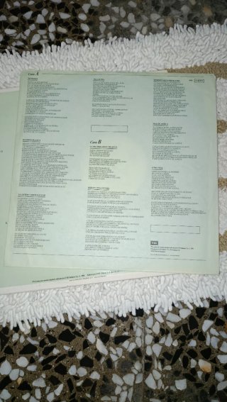Franco Battiato - Nómadas Vinilo LP 1987