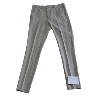 Set pantaloni classici beige e blu