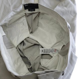 Set pantaloni classici beige e blu