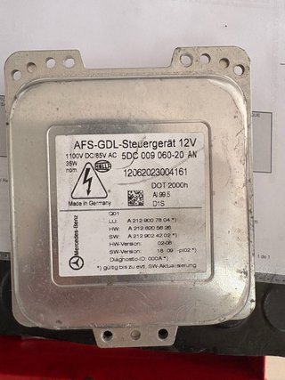 Unidad Xenon HELLA AFS-GDL 12V