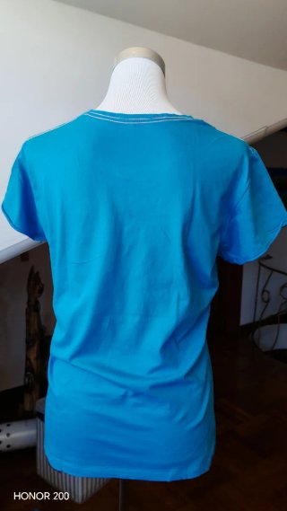 T-shirt uomo azzurra Eddicot