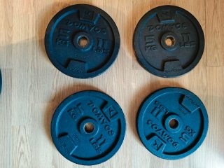 4 Pesas Domyos 5 kg
