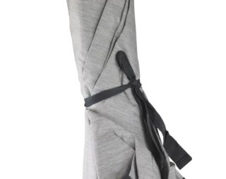 Sombrilla, Parasol Aluminio 240cm Gris UV50