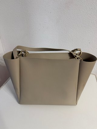 Lote 2 Bolsas Mujer Beige y Negra