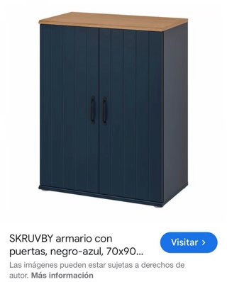 Aparador Ikea Azul (2 uds). RECOGIDA CADIZ CAPITAL