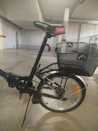 Bicicleta Plegable Urban Life Negra