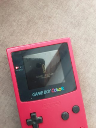 Lote Nintendo Game Boy Color Rosso + Giochi