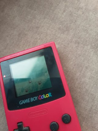 Lote Nintendo Game Boy Color Rosso + Giochi