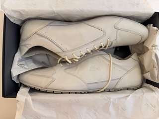 Zapatos Lacoste Blancos (Talla 45)