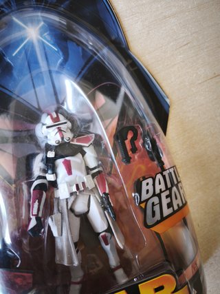 Figura Star Wars Clone Commander Battle Gear