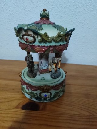 Carillon Musicale Carrousel Vintage