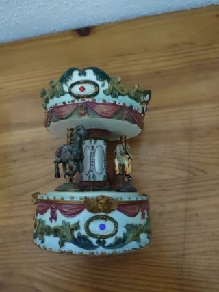 Carillon Musicale Carrousel Vintage