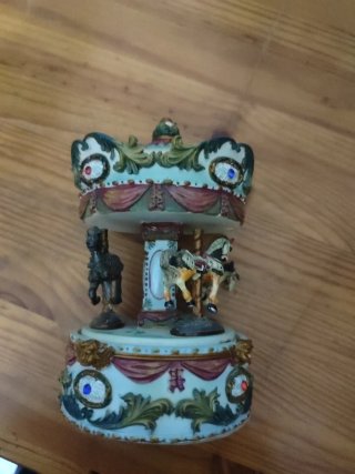 Carillon Musicale Carrousel Vintage