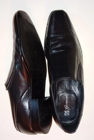 Mocasines de vestir hombre negros