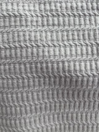 Colcha Zara Home Gris Clarito