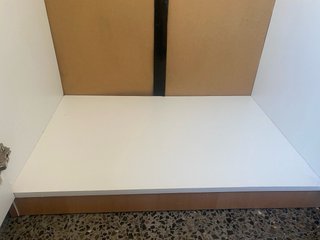 Armario de madera con 3 puertas