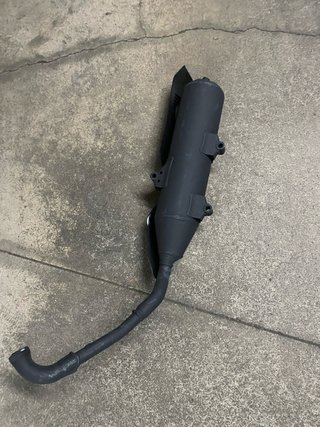 Tubo de escape Honda Forza 125cc Original año 2024