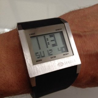 Reloj Marea hombre, cuadrado, sumergible al agua