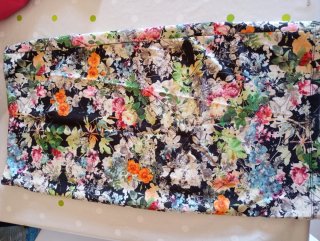 Falda estampada floral