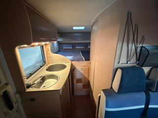 Autocaravana Ford Transit Hymer Van 2007 4 plazas
