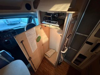 Autocaravana Ford Transit Hymer Van 2007 4 plazas