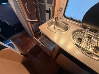 Autocaravana Ford Transit Hymer Van 2007 4 plazas