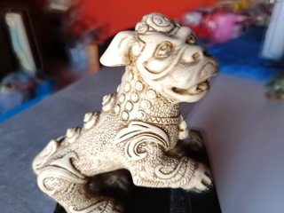 Figura Perro Foo Decorativa vintage