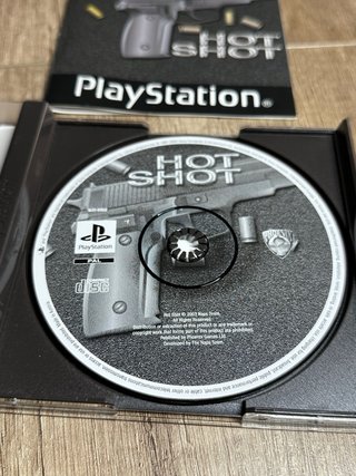 Juego Hot Shot para PlayStation1.