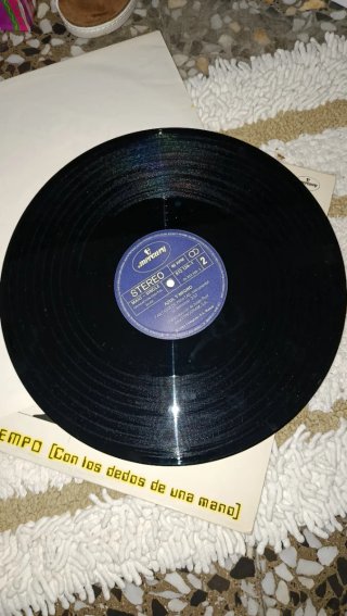 Vinilo Azul y Negro - No Tengo Tiempo