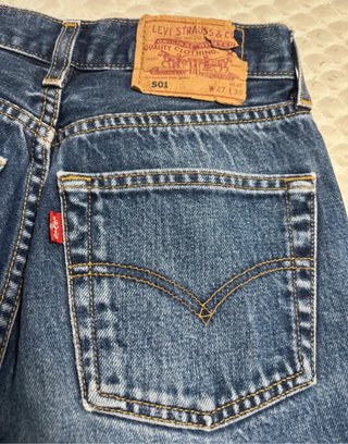 Levi's 501 Vintage - W27 L32 - Lavaggio Medio