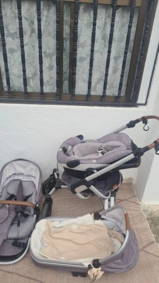 Conjunto Carro Bebé 3 Piezas.bebe confort