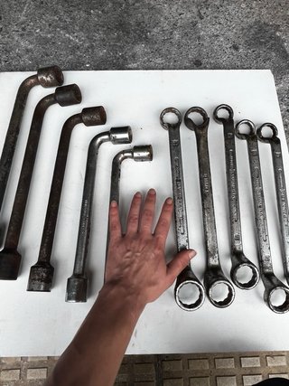 Juego de llaves acodadas