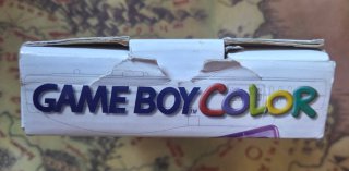 Nintendo Game Boy Color Morado translúcido en caja