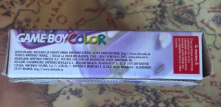 Nintendo Game Boy Color Morado translúcido en caja